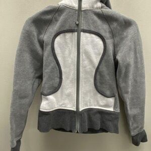 lululemon athletica Gray and White Jacket